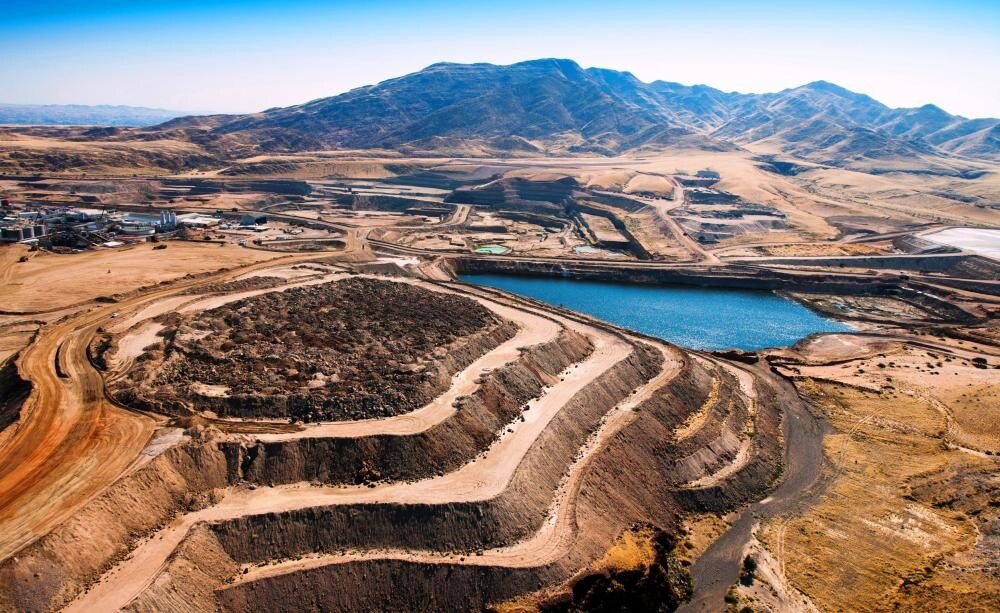 Langer Heinrich uranium mine, Namibia