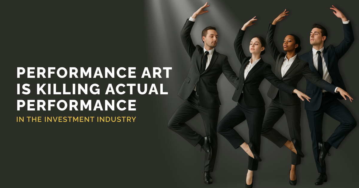 Performance Art is Killing Actual Performance