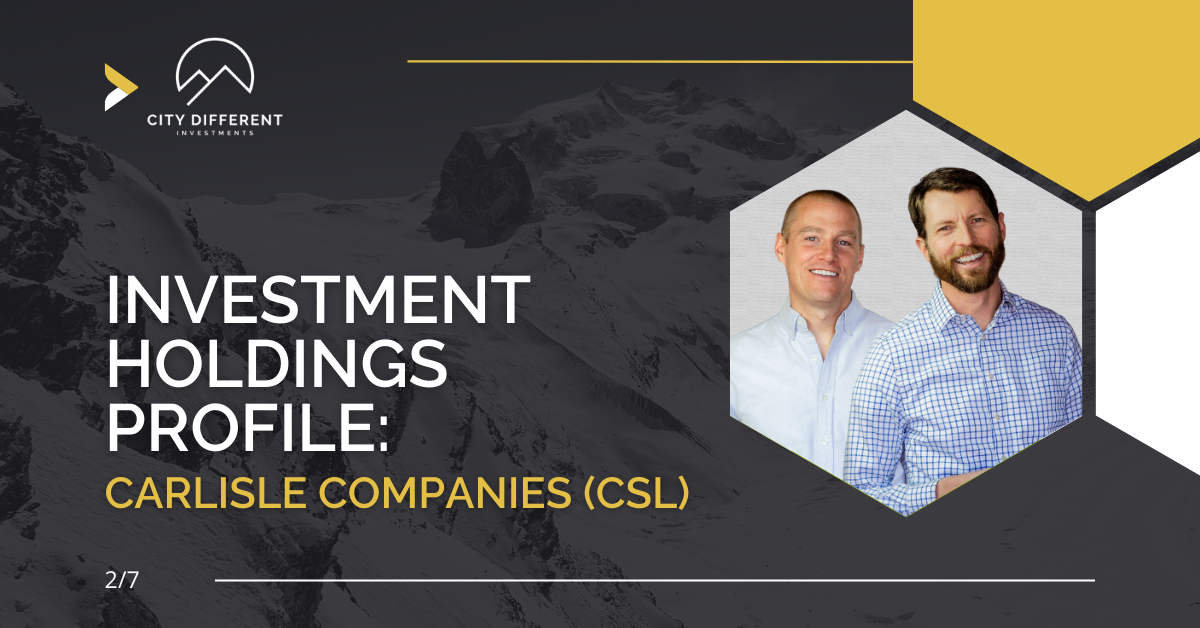 Investment Holding Profile: Carlisle Companies