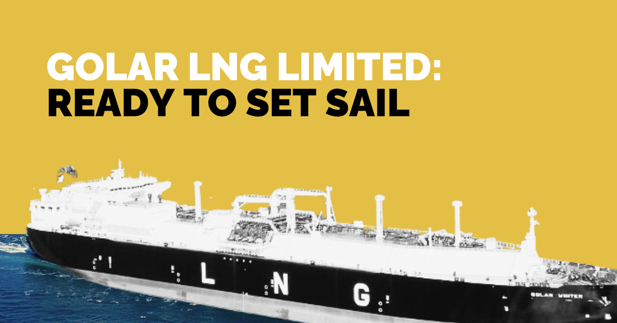 Golar LNG Limited: Ready to Set Sail